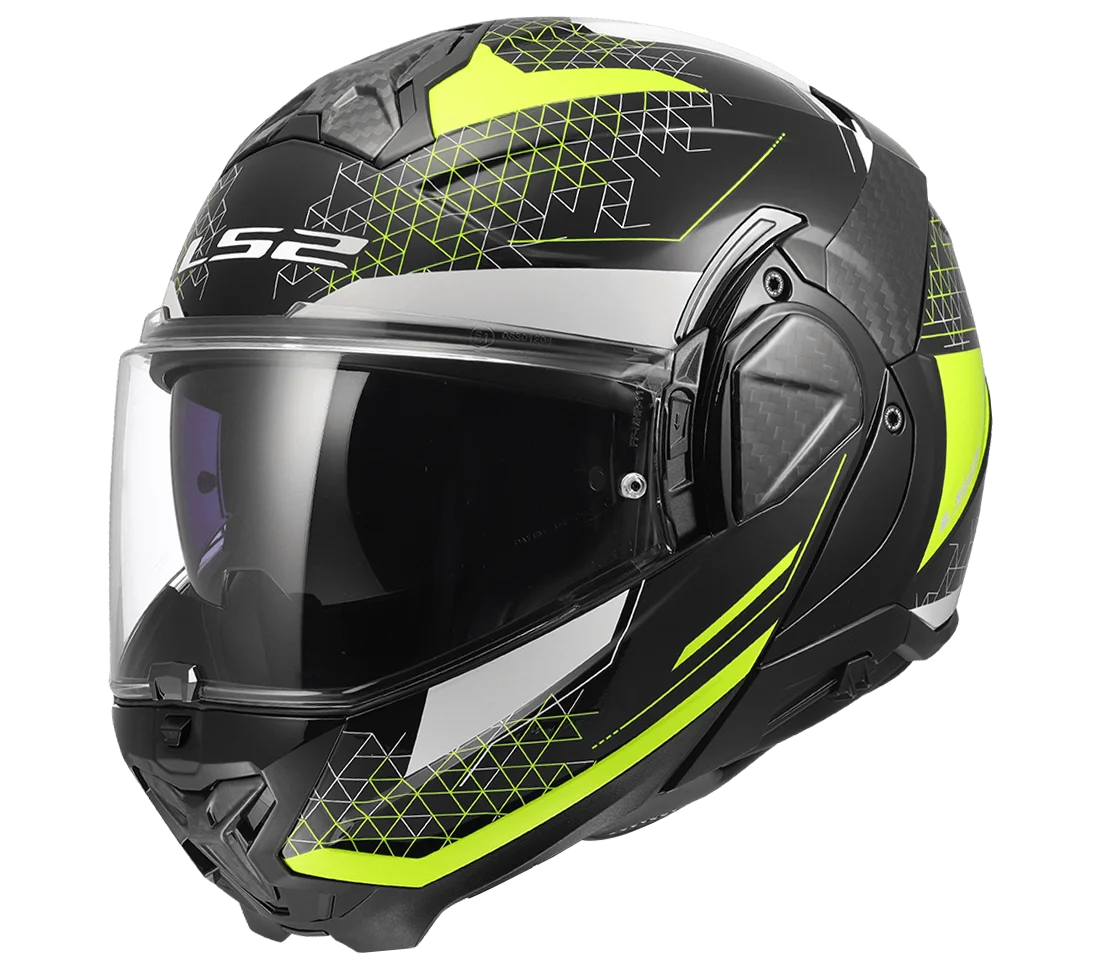 LS2 FF910 ADVANT II - ASTRAL Modular helmet Gloss H-V Yellow