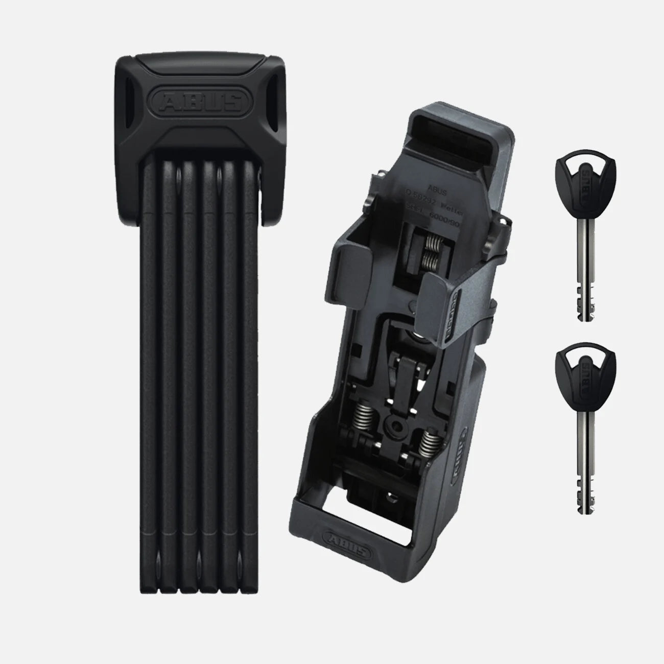 Abus Bordo 6000K/90 + SHFL Folding Lock