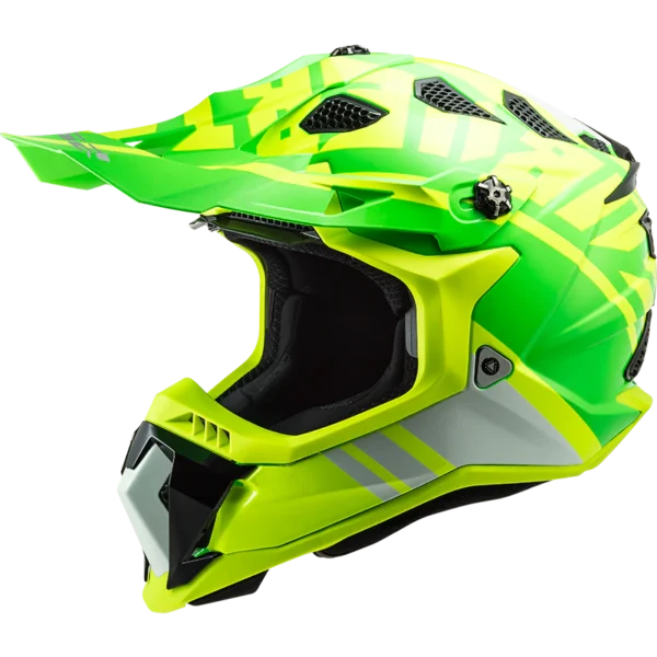 LS2 MX700 SUBVERTER Evo Gammax Gloss Hi Viz Yellow Green