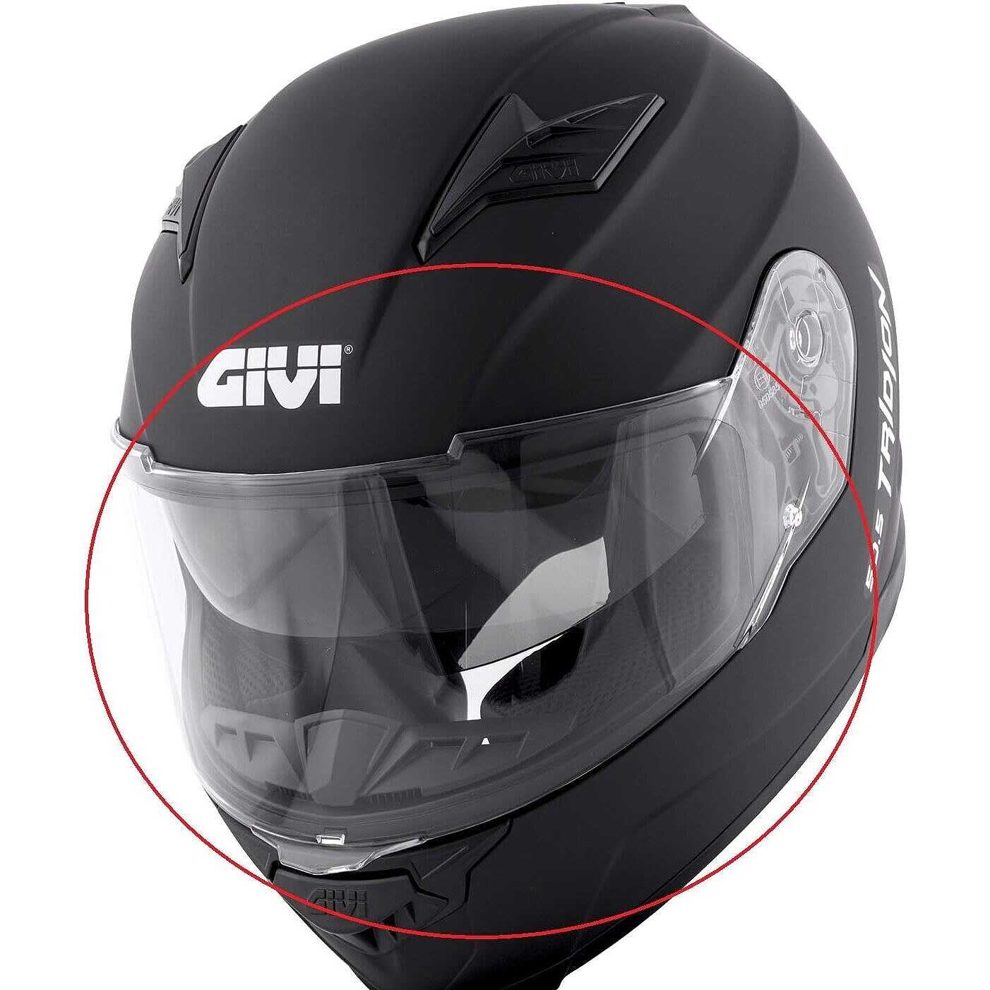 Givi Z2493TR Transparent Visor For Helmet 50.5