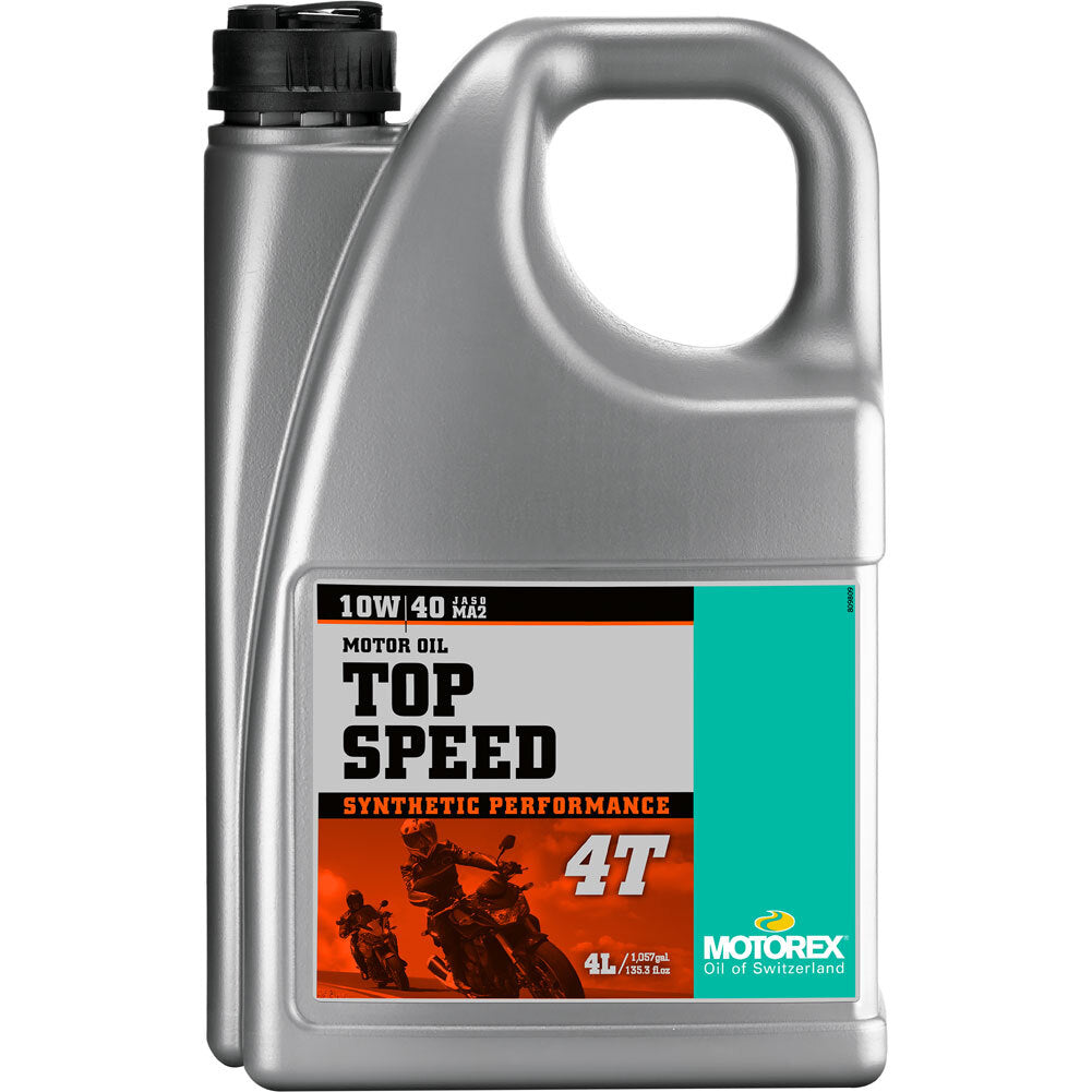 MOTOREX TOP SPEED 4T SAE 10W40 MA2 4L