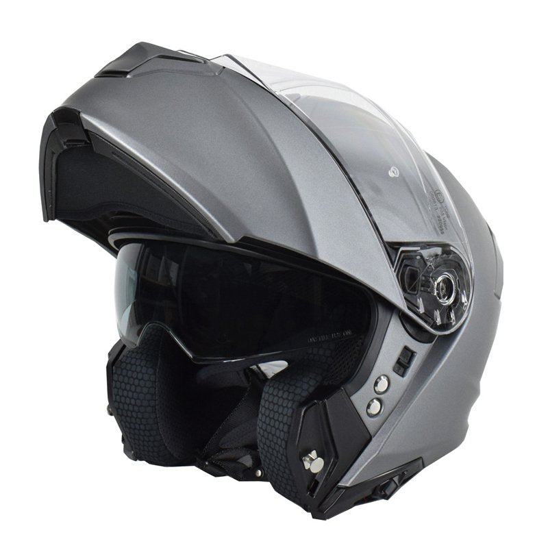 Yohe 937SV Helmet GLOSSY TITANIUM GRAY