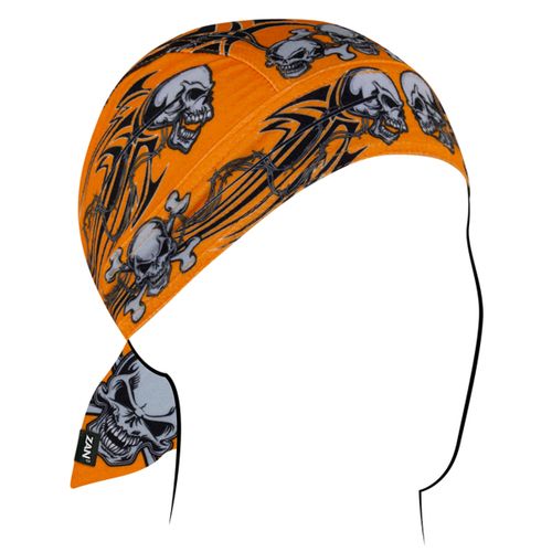 ZAN Flydanna Orange Triple Skull