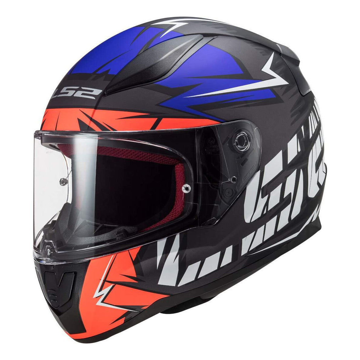 LS2 FF353 RAPID Matt Fluo Orange Blue