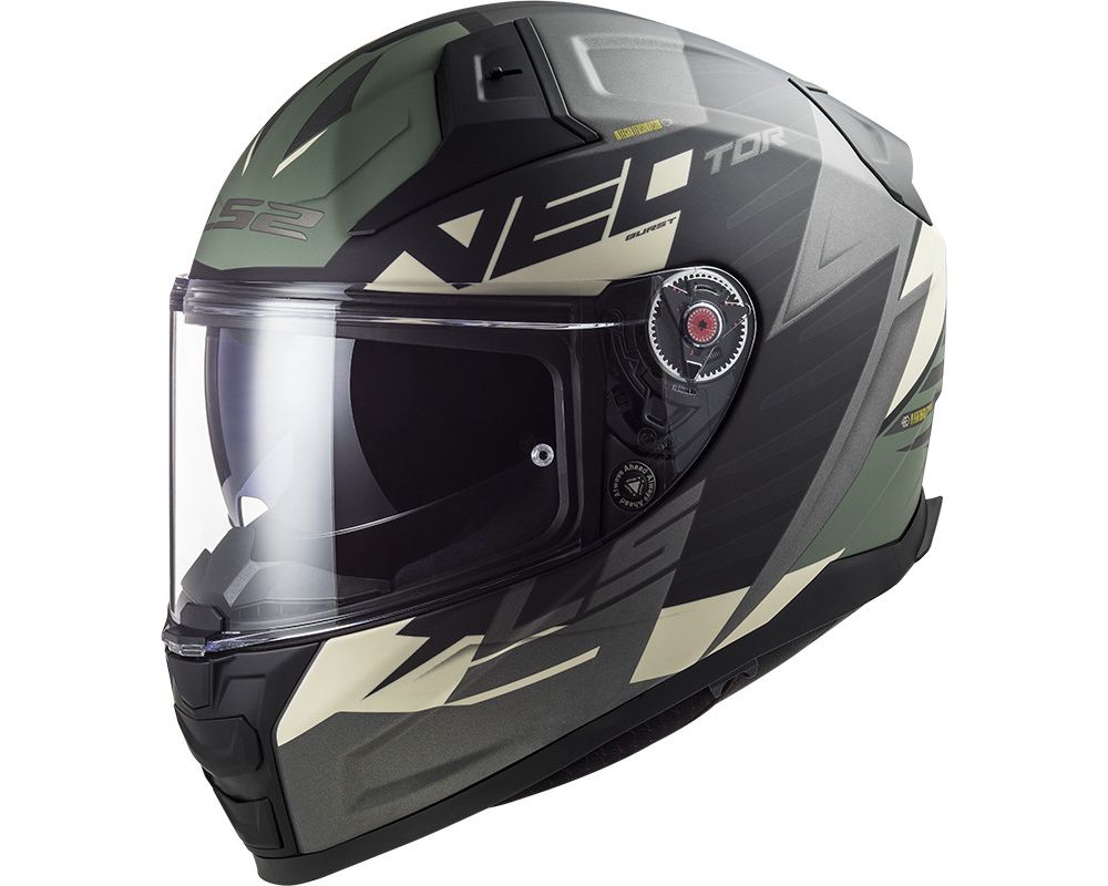 LS2 FF811 VECTOR II, Matt black silver