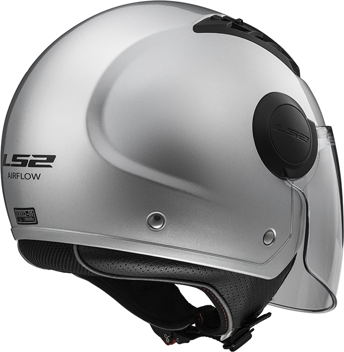 LS2 OF562 Airflow Gloss Silver