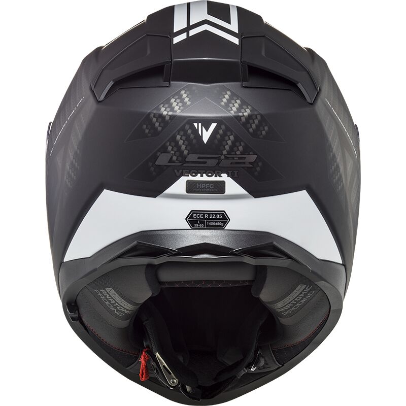 LS2 FF811 VECTOR II, Black white carbon