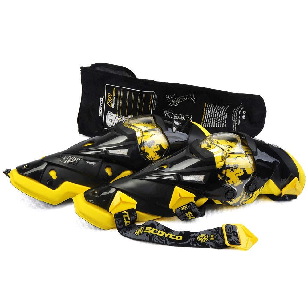 Scoyco Knee Guards K12 Yellow