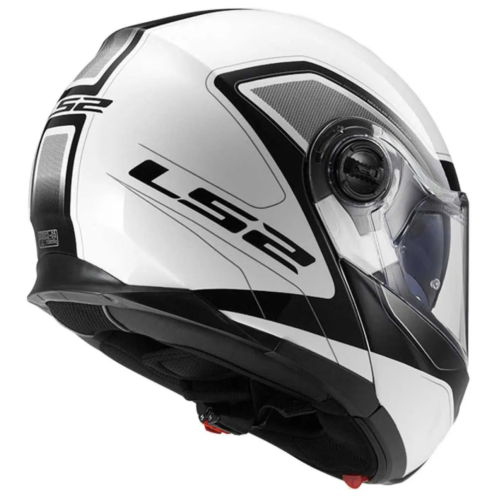 LS2 FF325 Strobe Civik, White Black