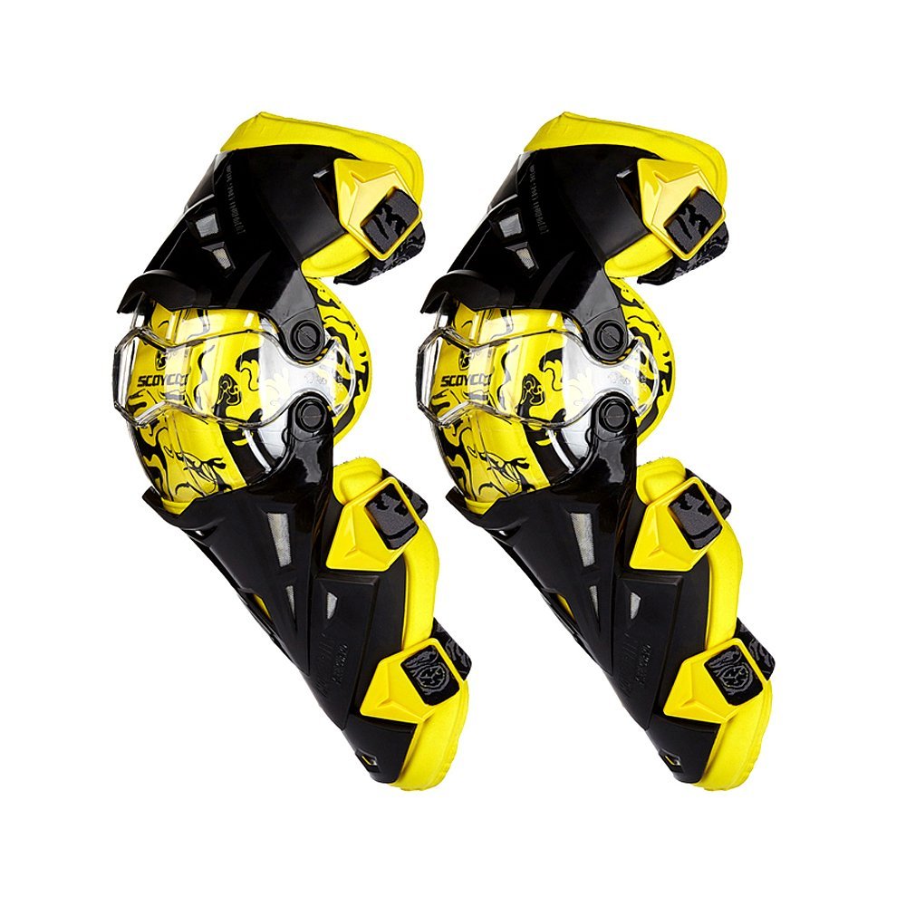 Scoyco Knee Guards K12 Yellow
