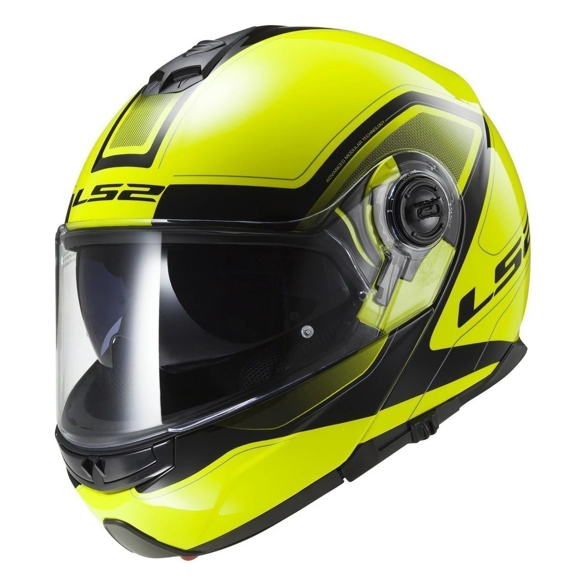 LS2 FF325 Strobe Civik Hi-Viz Yellow