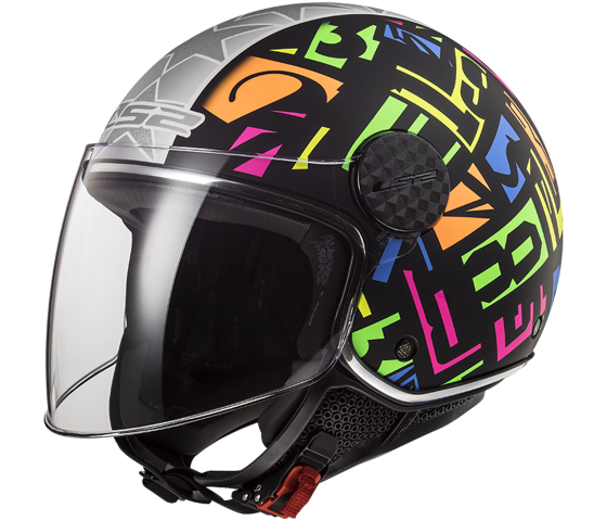 LS2 OF558 SPHERE LUX CRISP Black H-V Yellow