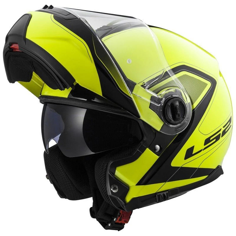 LS2 FF325 Strobe Civik Hi-Viz Yellow
