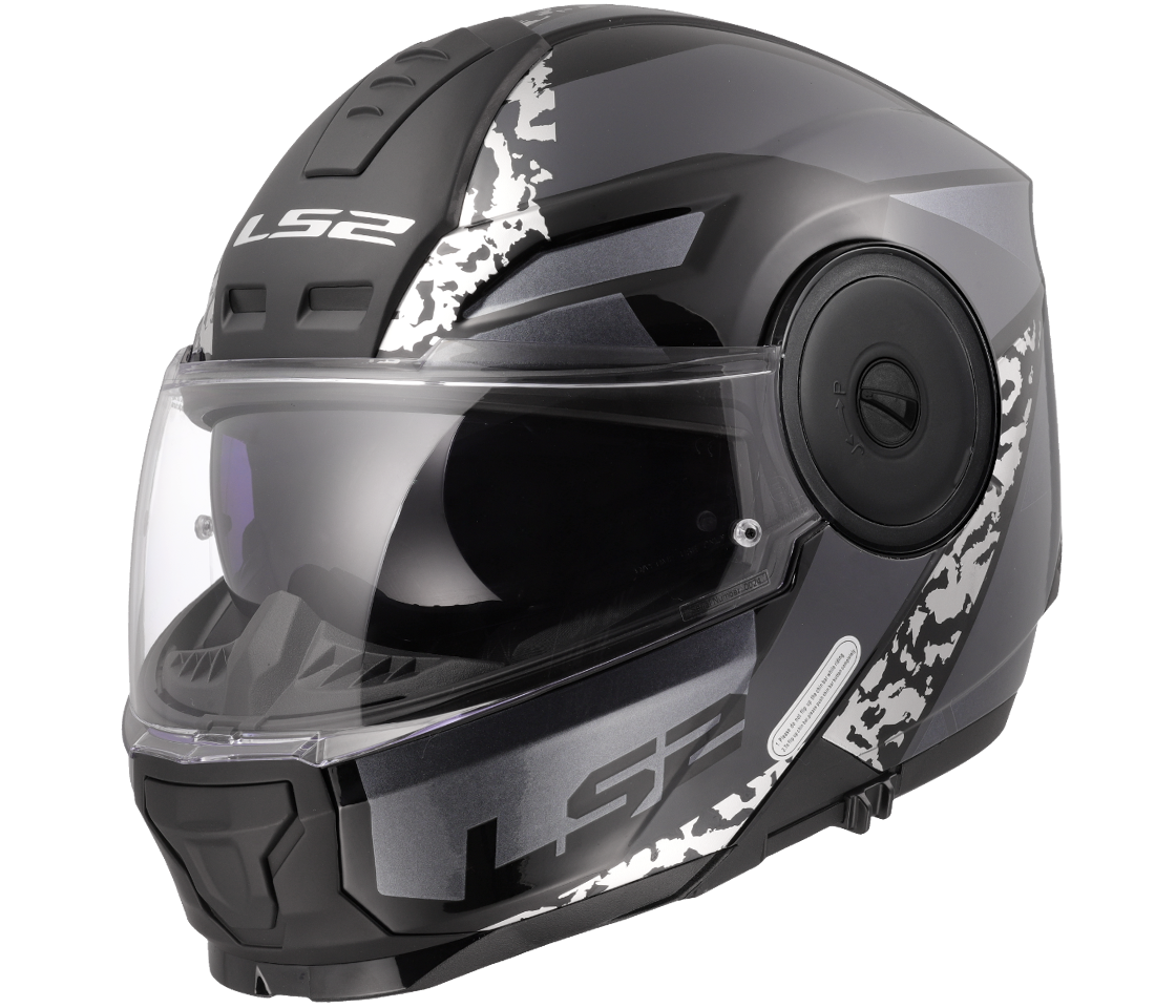 LS2 FF902 Scope II OXYD Gloss Black Titanium