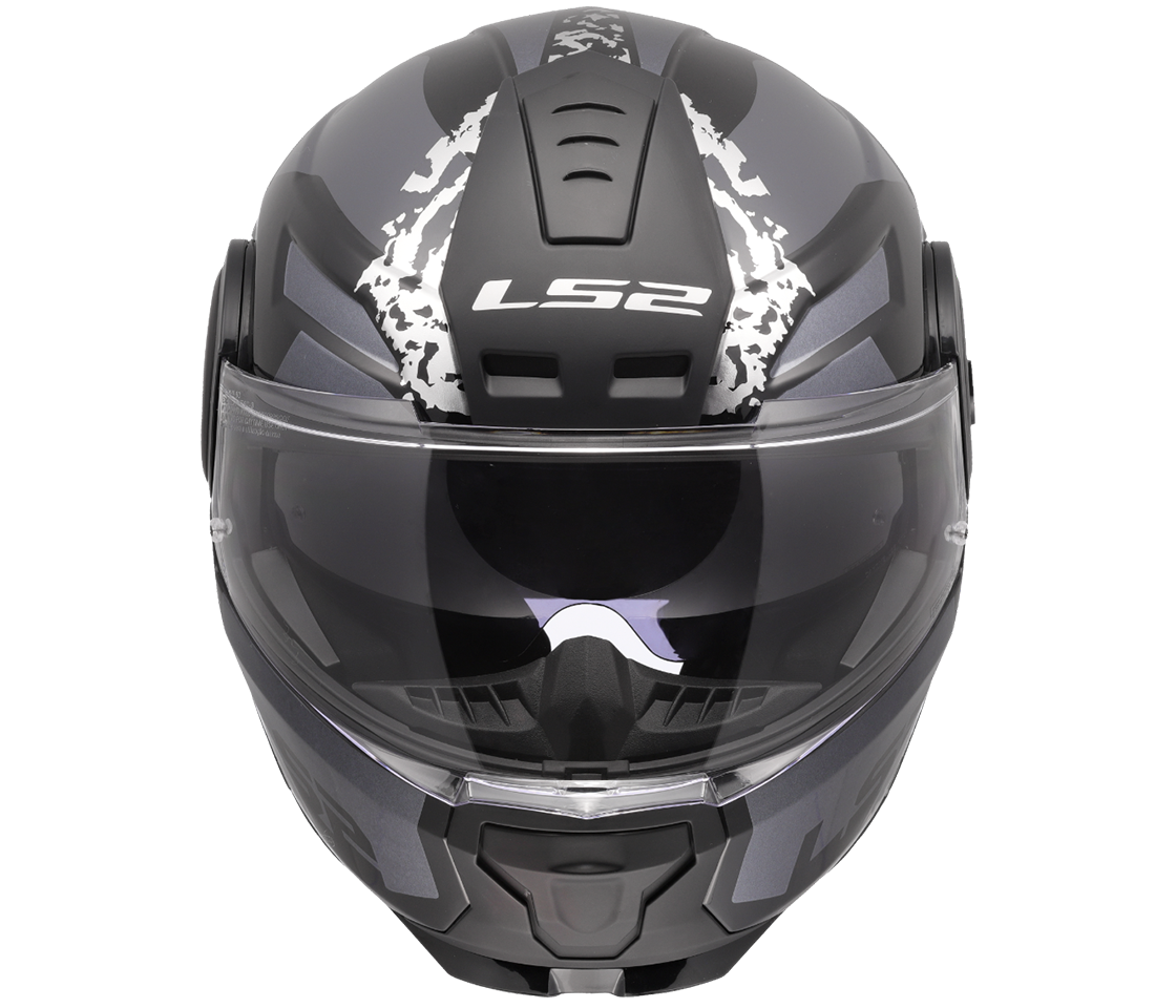 LS2 FF902 Scope II OXYD Gloss Black Titanium