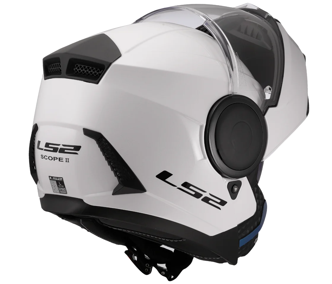 LS2 FF902 Scope II SOLID GLOSS WHITE