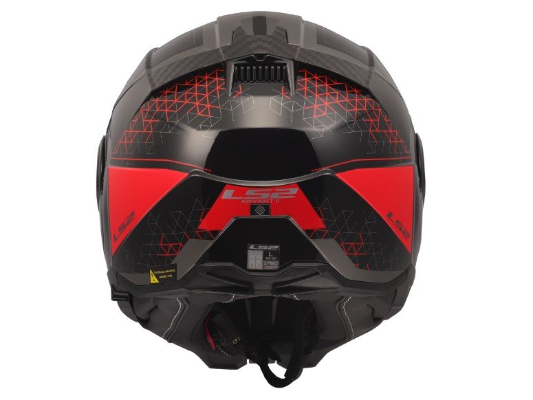 LS2 FF910 ADVANT II - ASTRAL Modular helmet - Black / Red