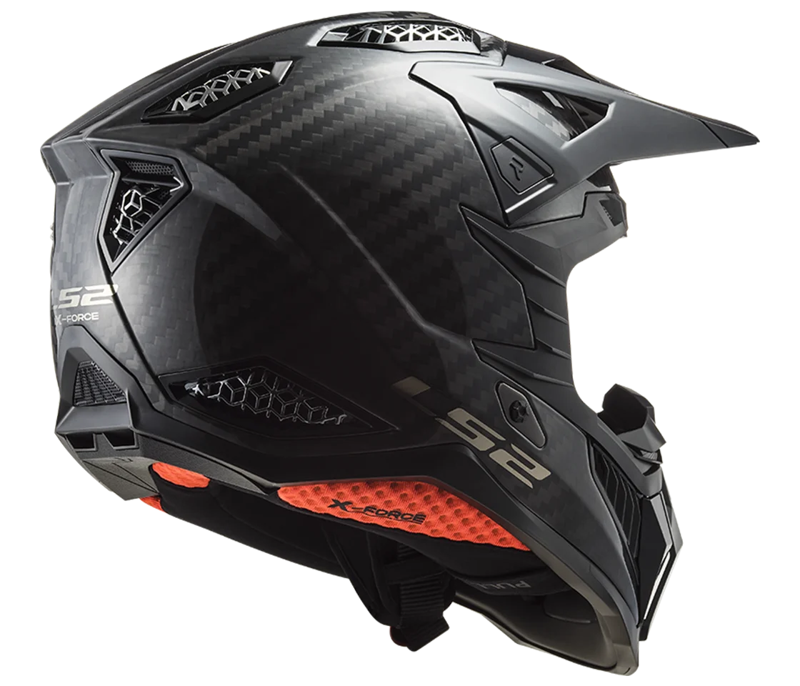 LS2 MX703 X-Force - Gloss Carbon