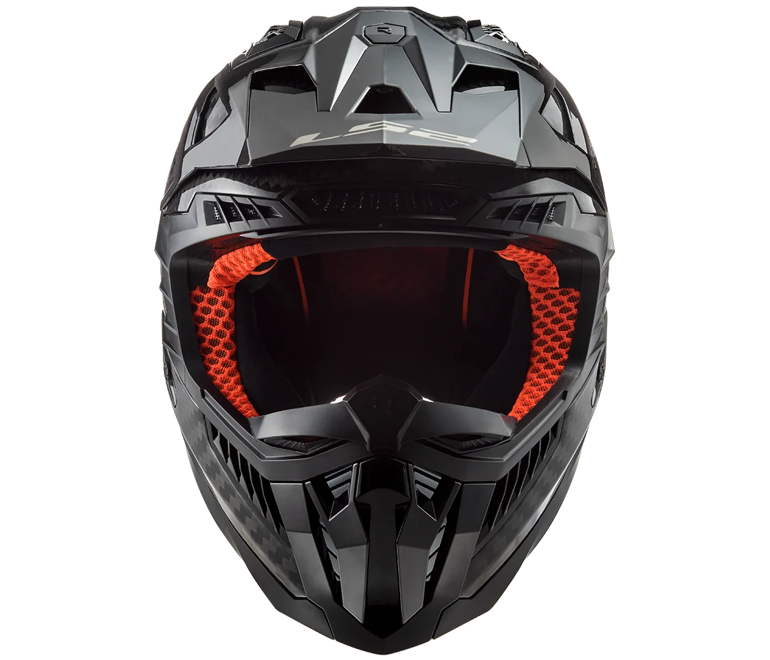 LS2 MX703 X-Force - Gloss Carbon