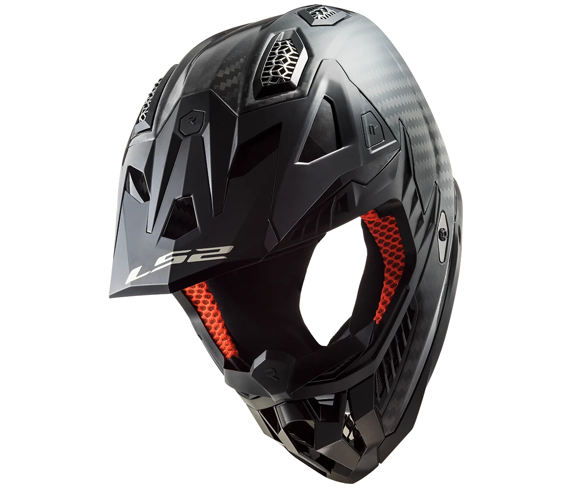 LS2 MX703 X-Force - Gloss Carbon