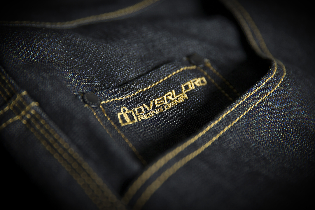 Icon Overlord Riding Pants Blue