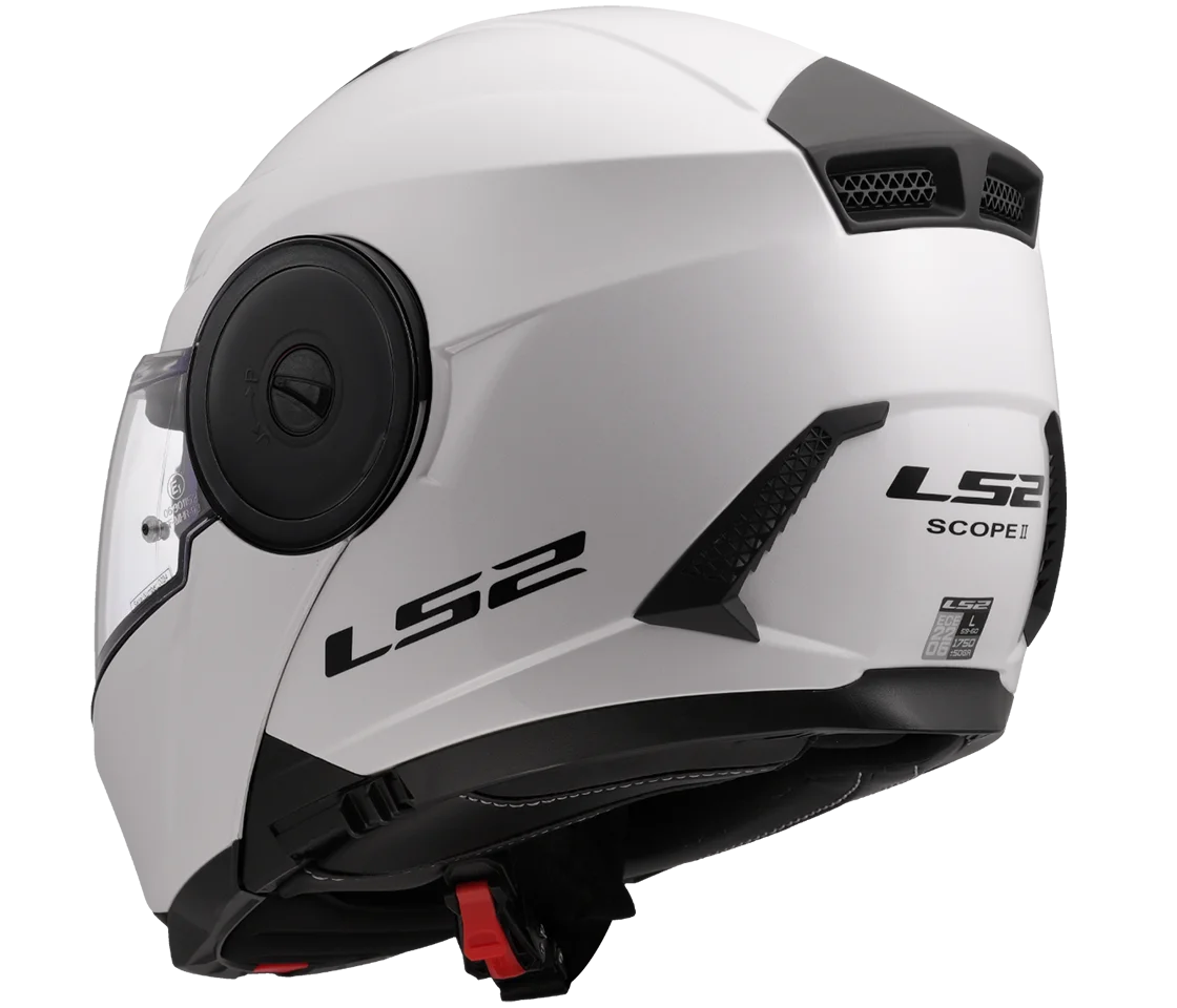 LS2 FF902 Scope II SOLID GLOSS WHITE