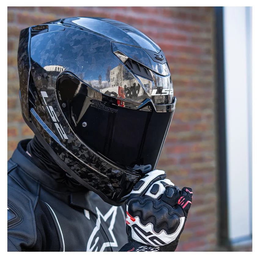 LS2 FF807 DRAGON FORGED CARBON GLOSS