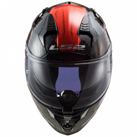 LS2 FF327 CHALLENGER CARBON GLOSS RED