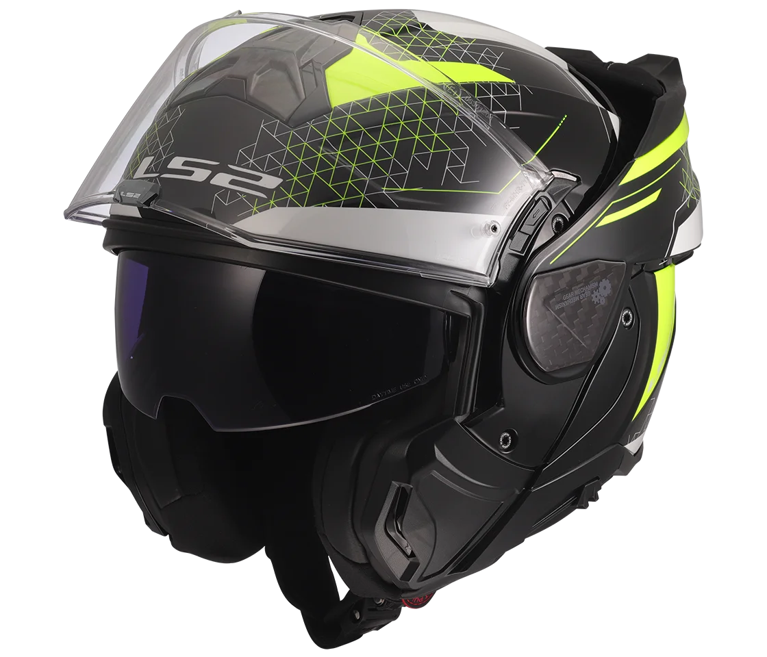 LS2 FF910 ADVANT II - ASTRAL Modular helmet Gloss H-V Yellow