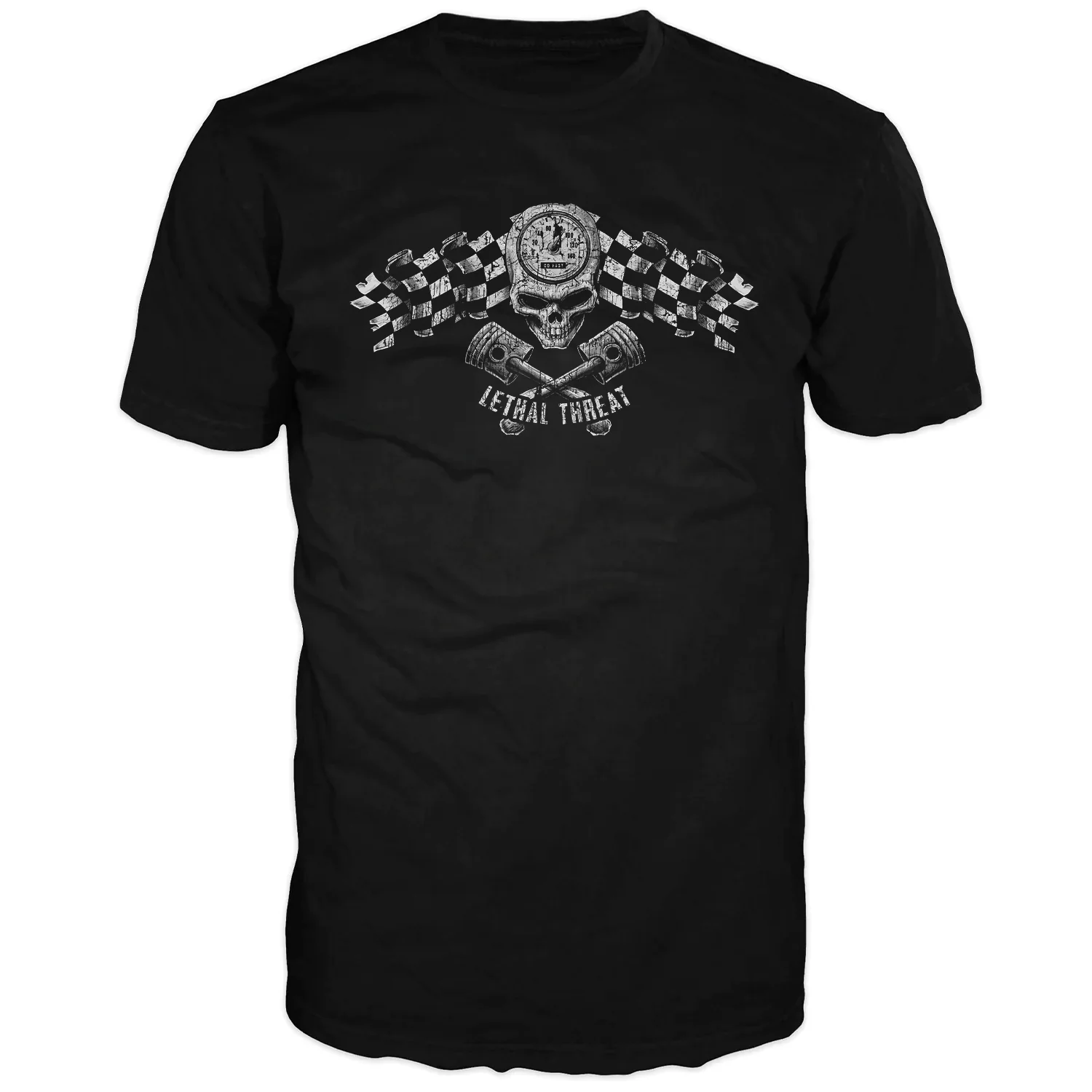 Lethal Threat Wicked Piston Black T-Shirt - Image 2