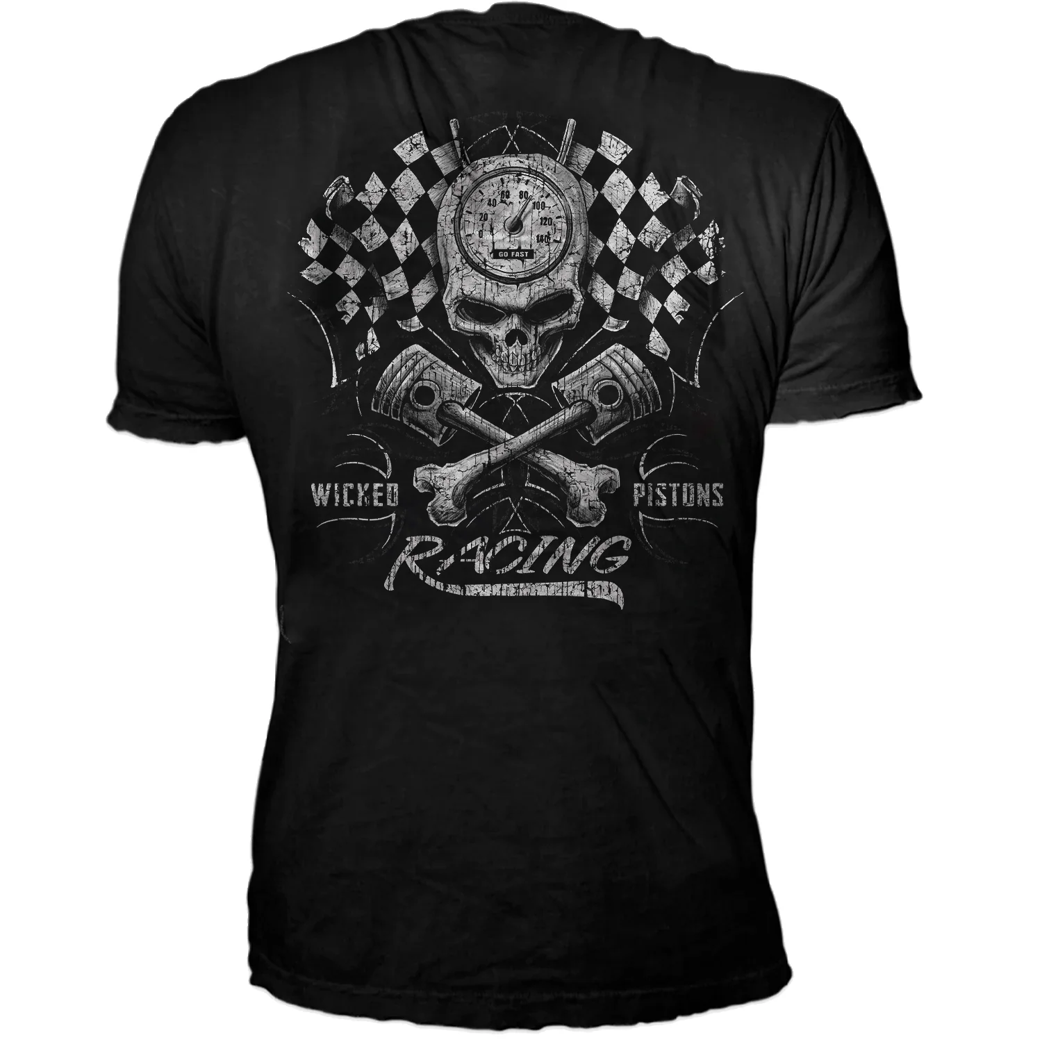 Lethal Threat Wicked Piston Black T-Shirt