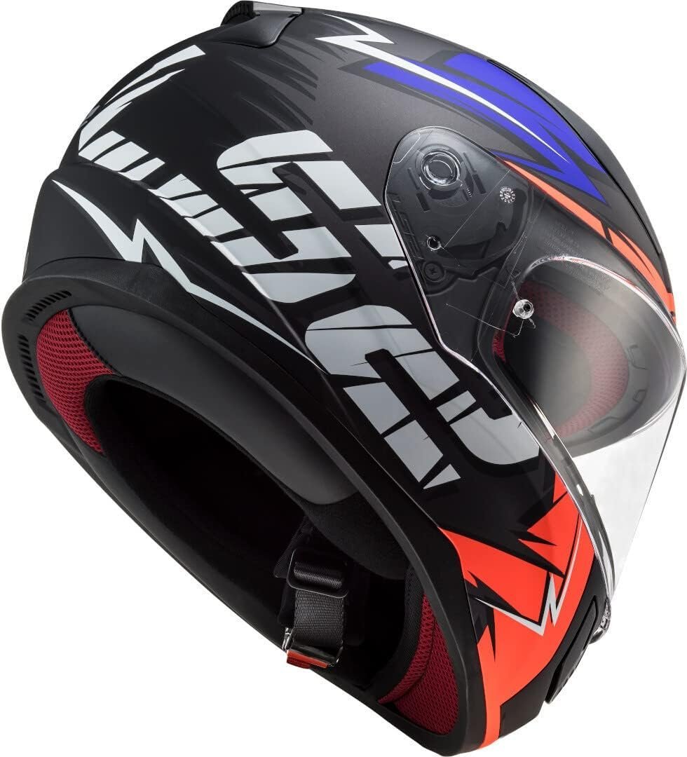 LS2 FF353 RAPID Matt Fluo Orange Blue - الصورة 5