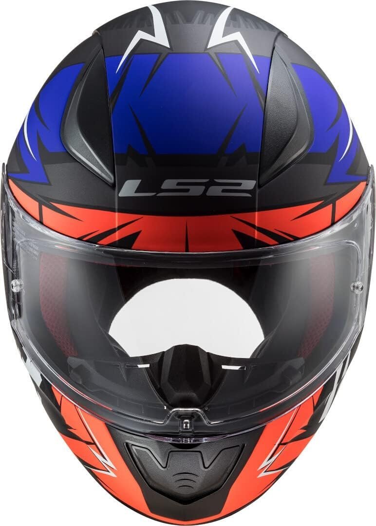 LS2 FF353 RAPID Matt Fluo Orange Blue - الصورة 2