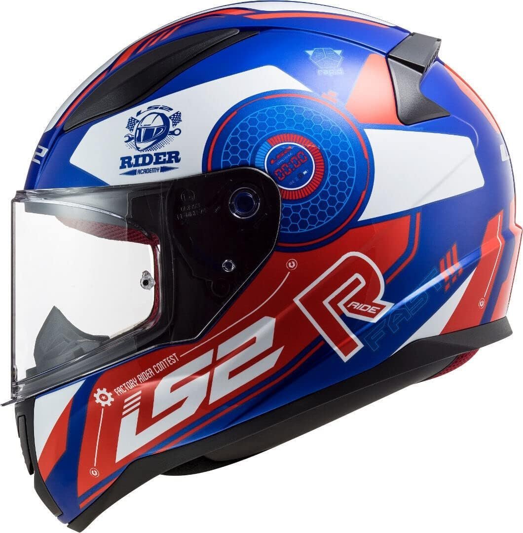 LS2 FF353 RAPID Blue Red - الصورة 4