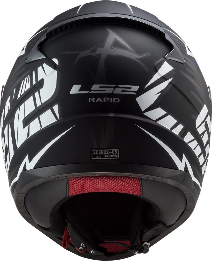 LS2 FF353 RAPID Matt Fluo Orange Blue - الصورة 3