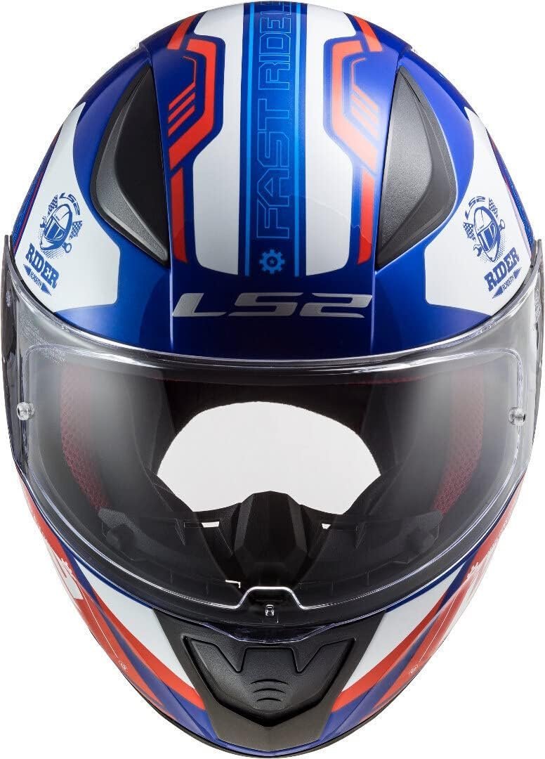 LS2 FF353 RAPID Blue Red - الصورة 2
