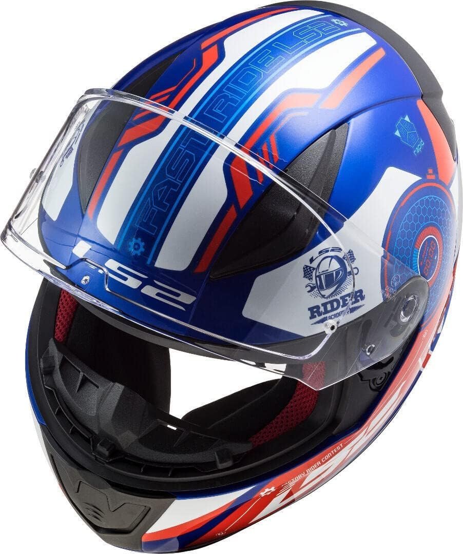 LS2 FF353 RAPID Blue Red - الصورة 5