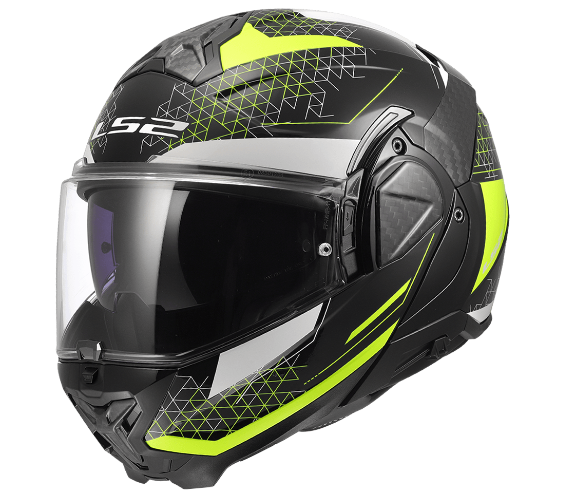 LS2 FF910 ADVANT II - ASTRAL Modular helmet Gloss H-V Yellow