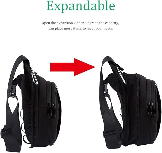 Motocentric Leg Bag - Stealth Red - Image 6