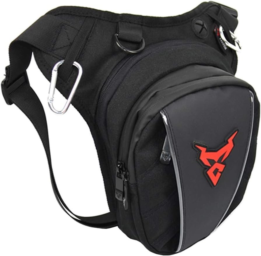 Motocentric Leg Bag - Stealth Red