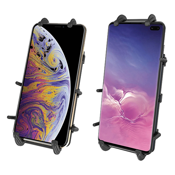 RAM Quick-Grip XL Phone Mount with Handlebar U-Bolt Base - Short ARM - Image 4