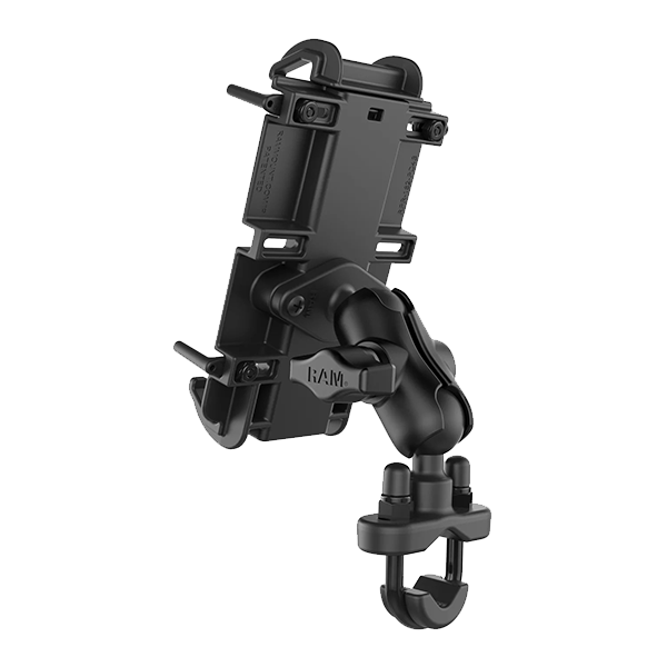 RAM Quick-Grip XL Phone Mount with Handlebar U-Bolt Base - Short ARM - Image 2