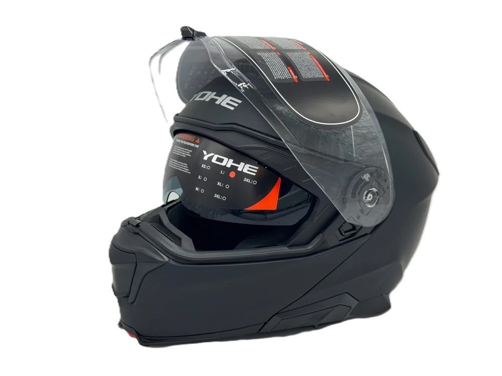Yohe 937SV Helmet MATT BLACK - Image 3