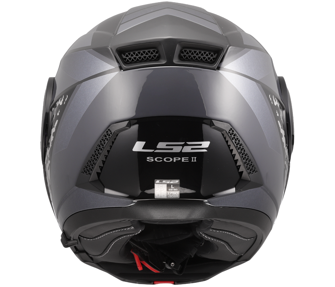 LS2 FF902 Scope II OXYD Gloss Black Titanium - Image 6