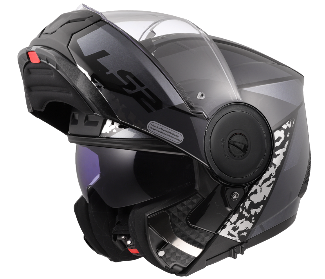 LS2 FF902 Scope II OXYD Gloss Black Titanium - Image 2