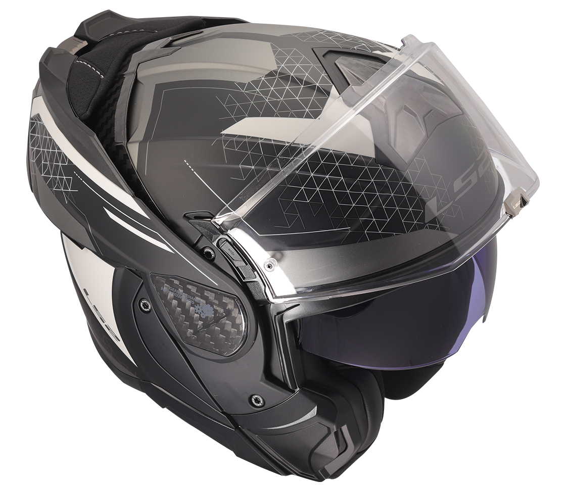 LS2 FF910 ADVANT II ASTRAL Modular helmet Matt Grey - Image 3