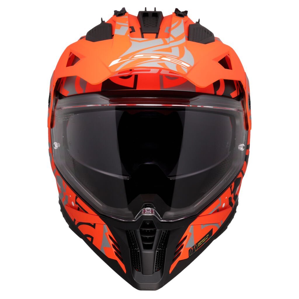 LS2 MX702 PIONEER II RANGI ORANGE - Image 2