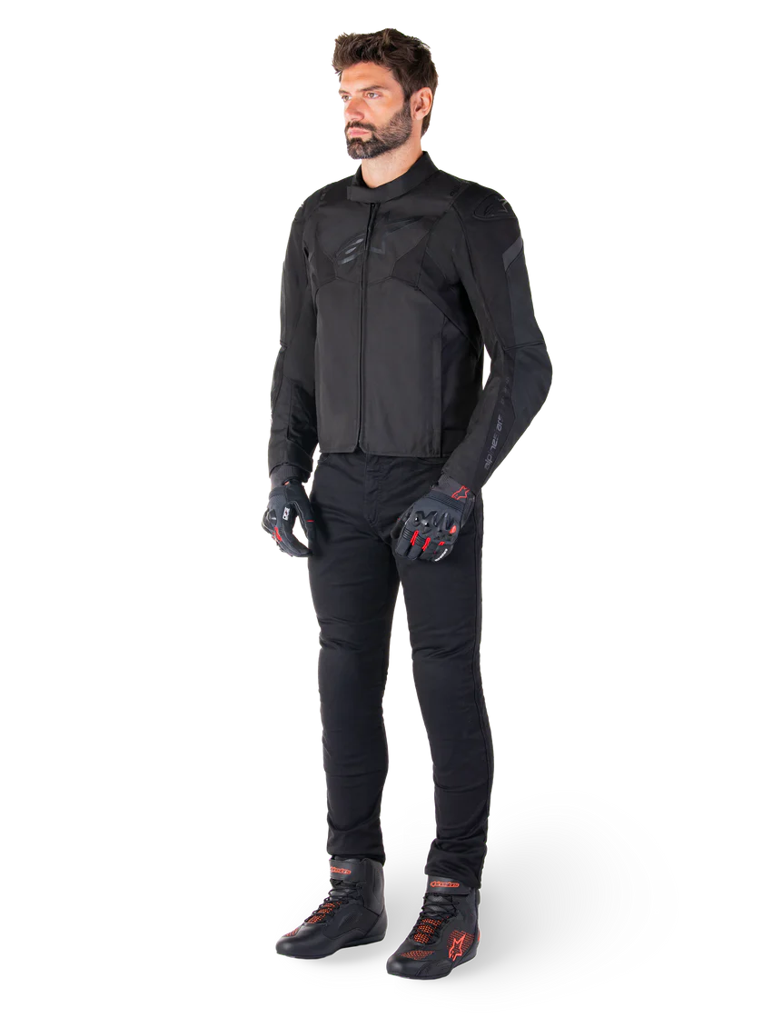 Alpinestars T-Jaws V4 Waterproof Jacket-Black Black - الصورة 9