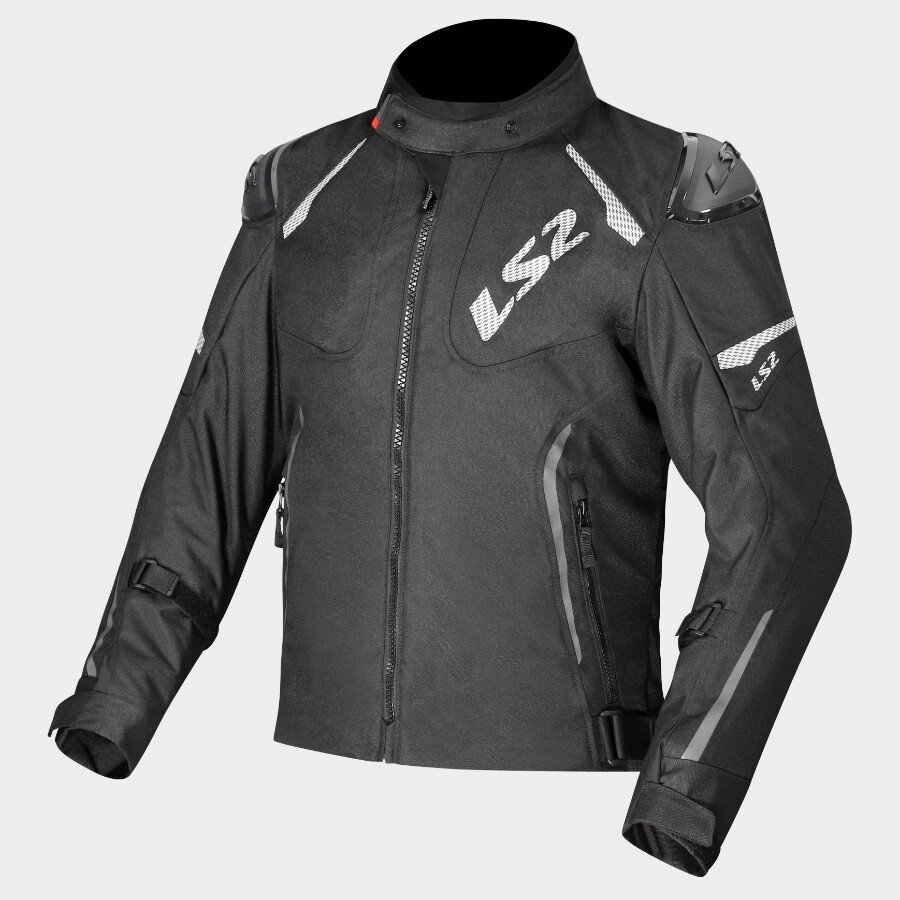 LS2 ZOOM JACKET BLACK