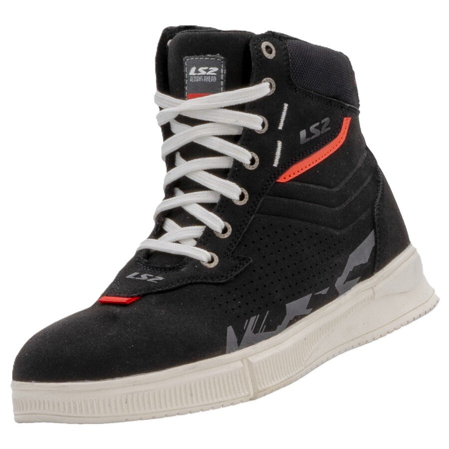 LS2 CHROME BOOTS BLACK